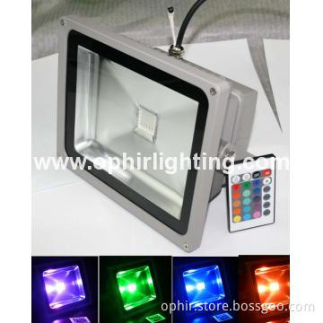 Stainless Steel Waterproof BridgeLux 30W High Power RGB Floodlight
